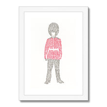 Load image into Gallery viewer, The Queen's Guard - Framed & Mounted Print (A4 size)