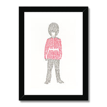 Load image into Gallery viewer, The Queen's Guard - Framed & Mounted Print (A4 size)
