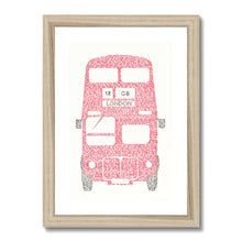 Load image into Gallery viewer, London Bus - Framed & Mounted Print (A4 size)